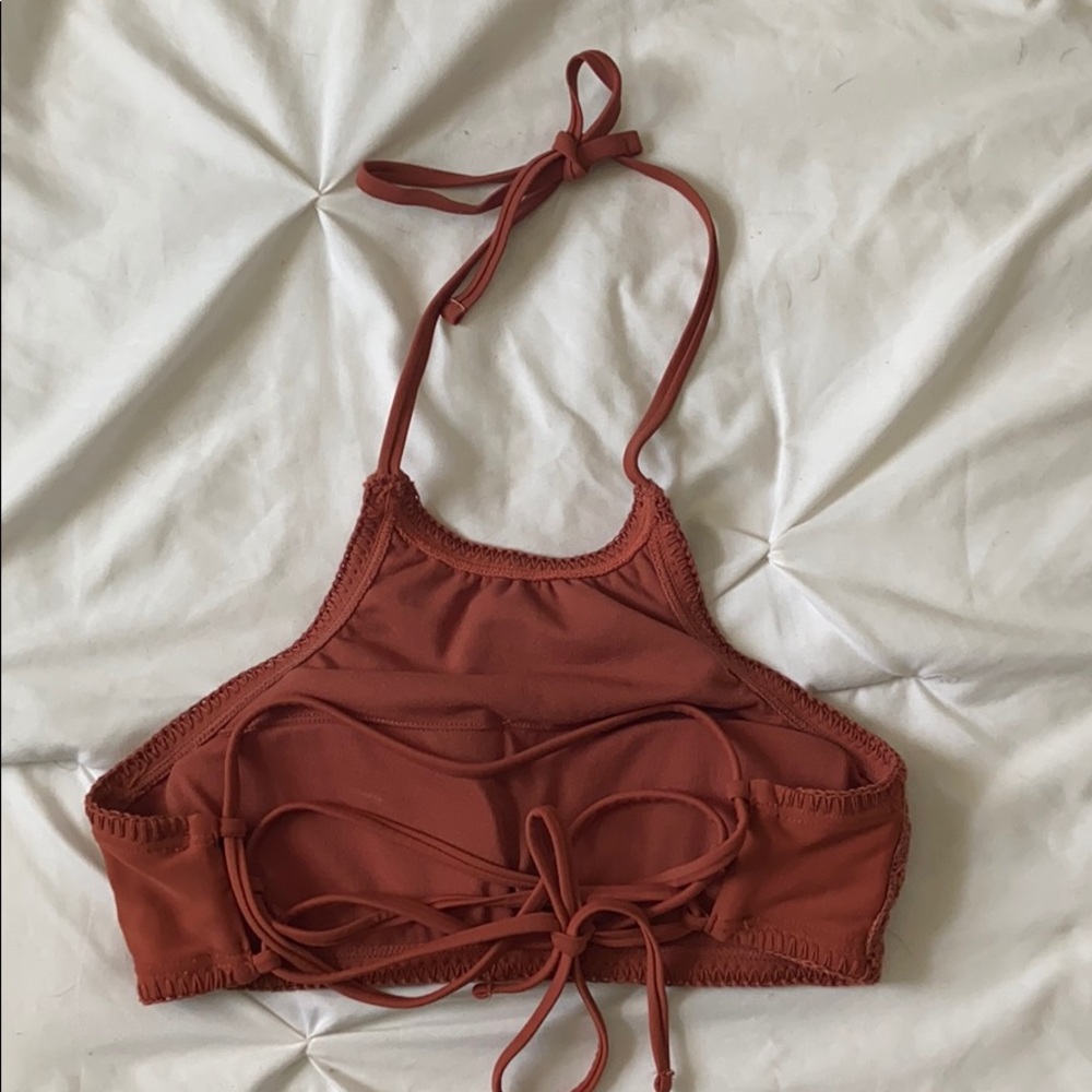 Burnt orange bikini top - Picture 2 of 3
